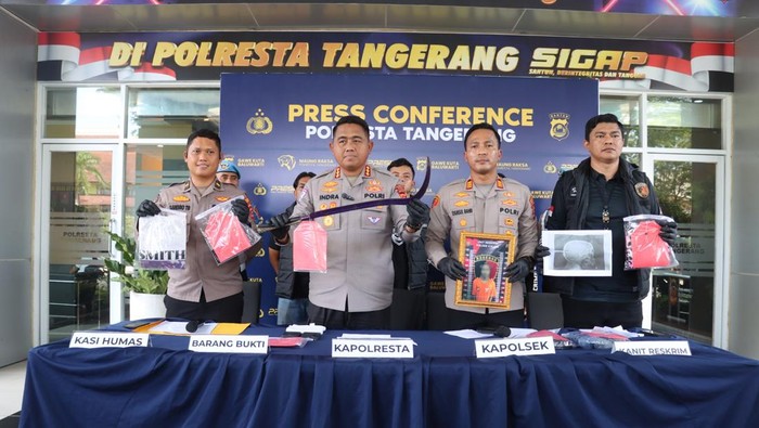 Polisi Tangkap Pelaku Pembacokan Remaja saat Tawuran di Tangerang